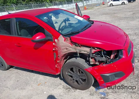 2012 Chevrolet Sonic 2Ls from USA, damaged, VIN 1G1JA6SH5C4126092